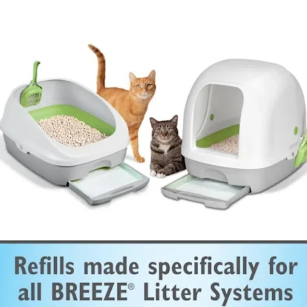 8 Tidy Cats Breeze Spring Clean Scented Cat Pads